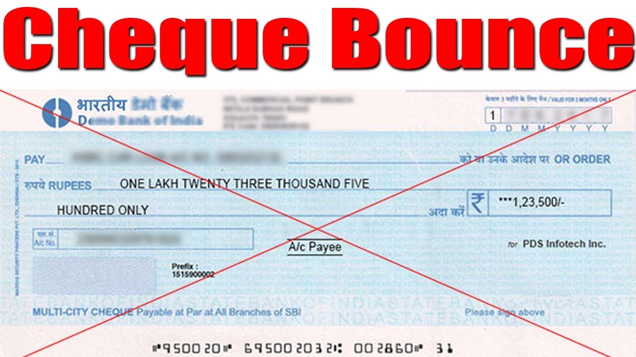 CHEQUE BOUNCE? REMEMBER RULE 30-15-30